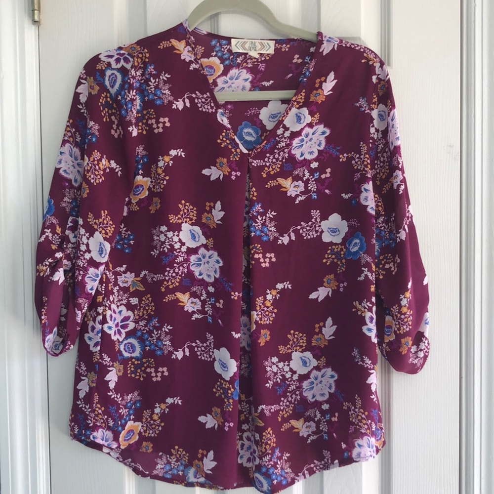 Floral blouse